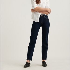 LUCKY BRAND sz 27mid-rise authentic straight jean